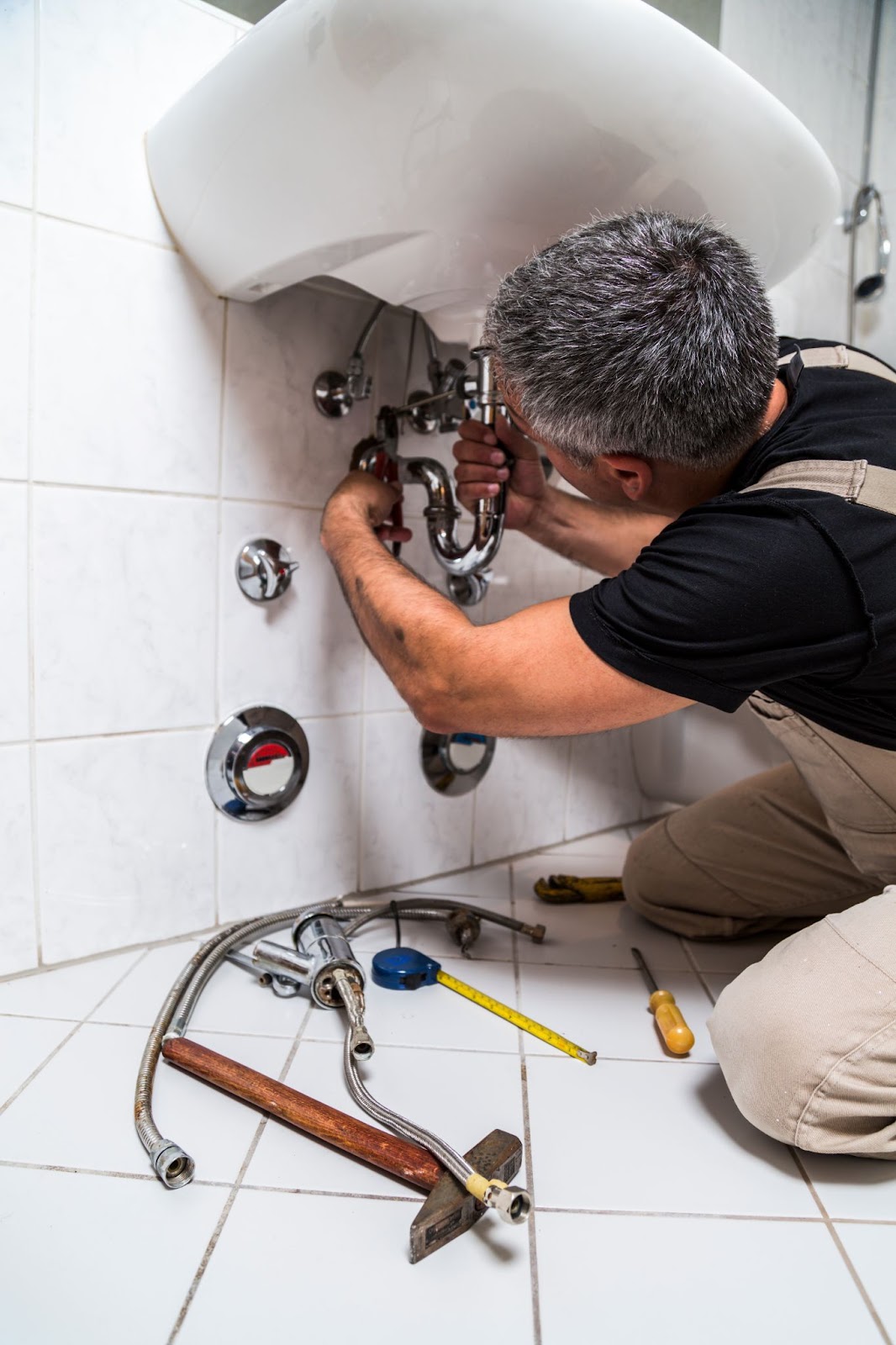 bathroom remodel plumber