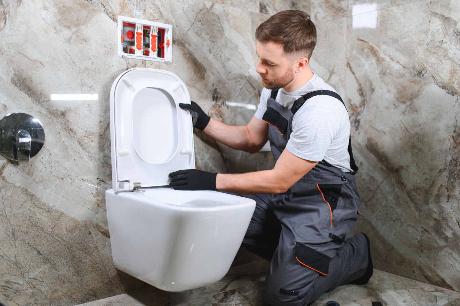 toilet repair install